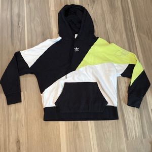 Women’s adidas XS slightly cropped sweatshirt. Used. no rips no tears